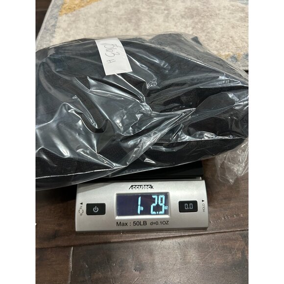 Lane Bryant Black Cable Knit Cardigan 3/4 Sleeve Button Front Size 14 - Picture 9 of 9